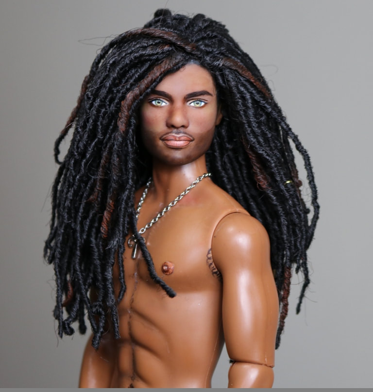 fully articulated ken doll