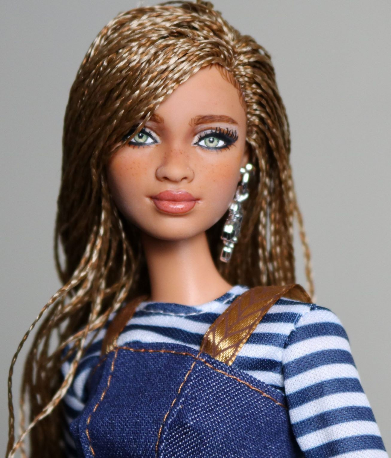 barbie doll with braids