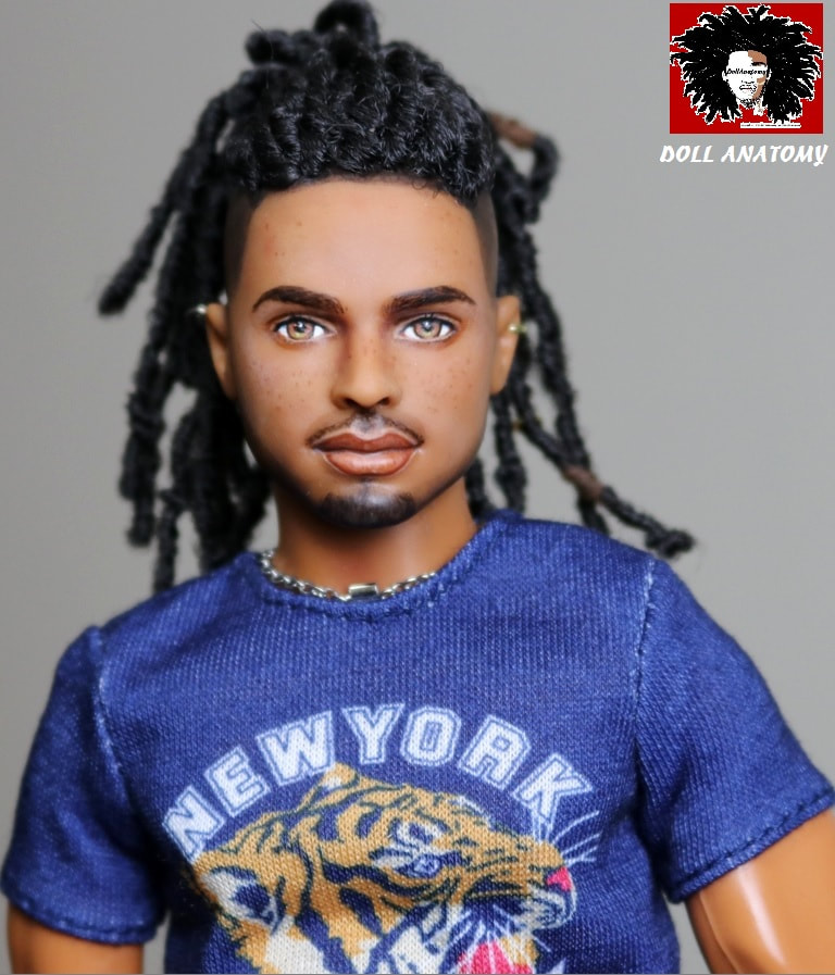 ken doll with dreads
