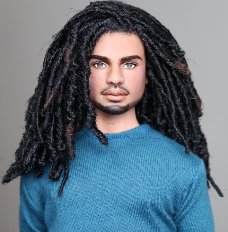 black male barbie